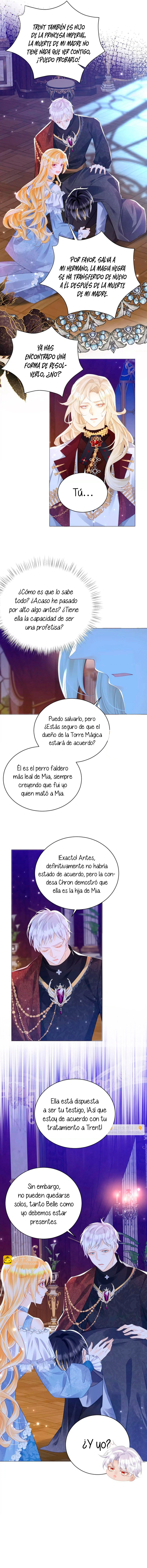 ¡No quiero ser la luz de la luna blanca del villano! Capitulo 98 página 3