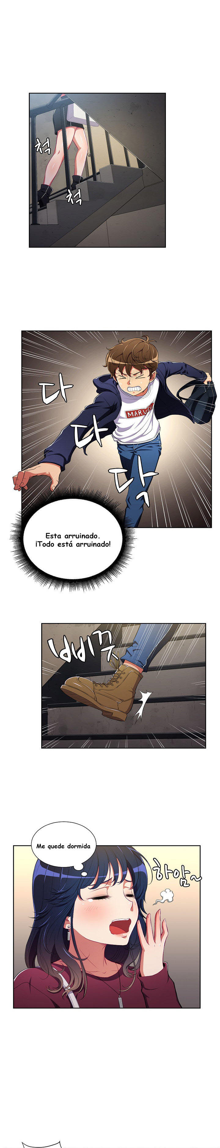 Ella me hacia bullying Capitulo 3 página 17