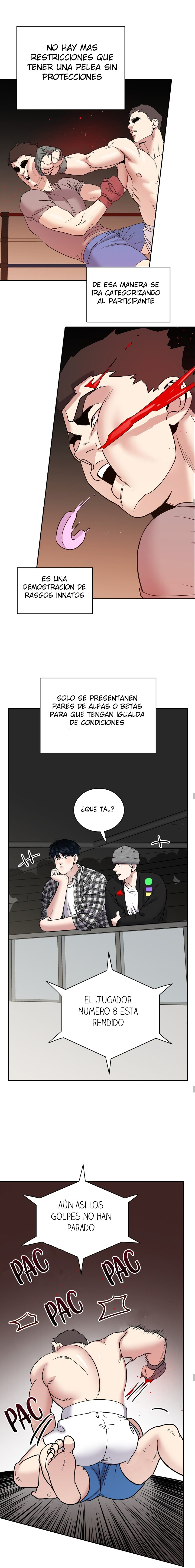 Club de lucha (omegaverse) Capitulo 1 página 15