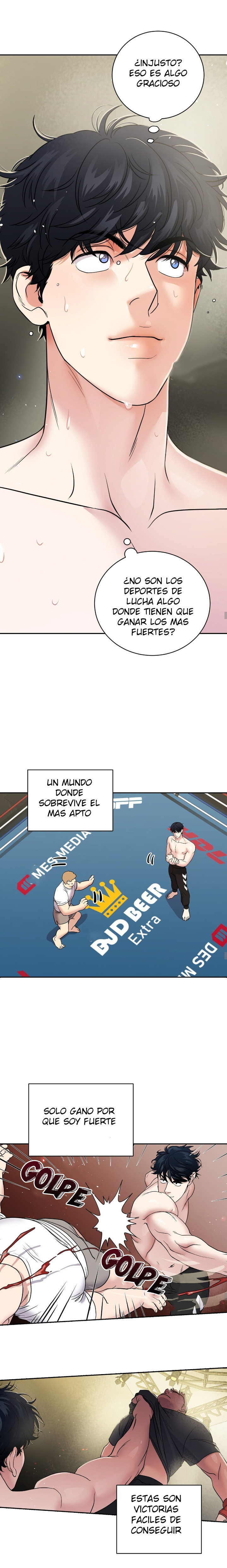 Club de lucha (omegaverse) Capitulo 1 página 18