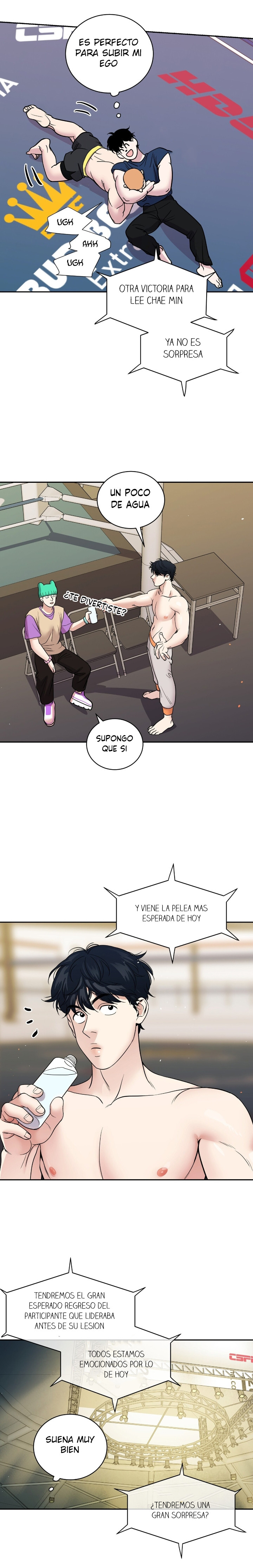 Club de lucha (omegaverse) Capitulo 1 página 19