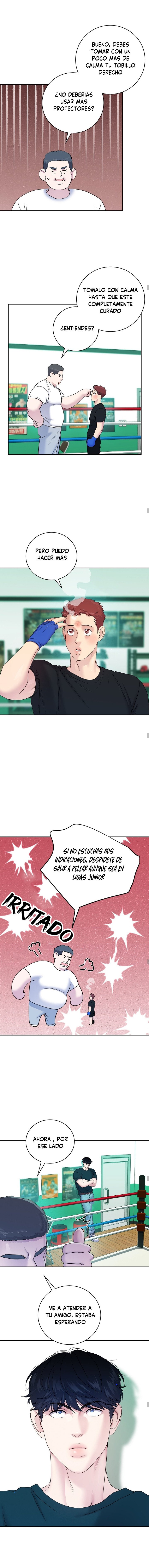 Club de lucha (omegaverse) Capitulo 11 página 8
