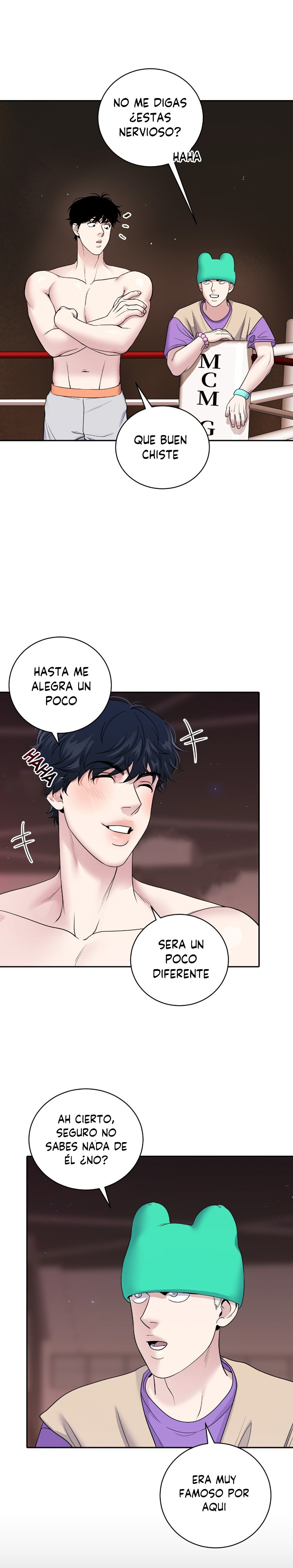Club de lucha (omegaverse) Capitulo 2 página 4