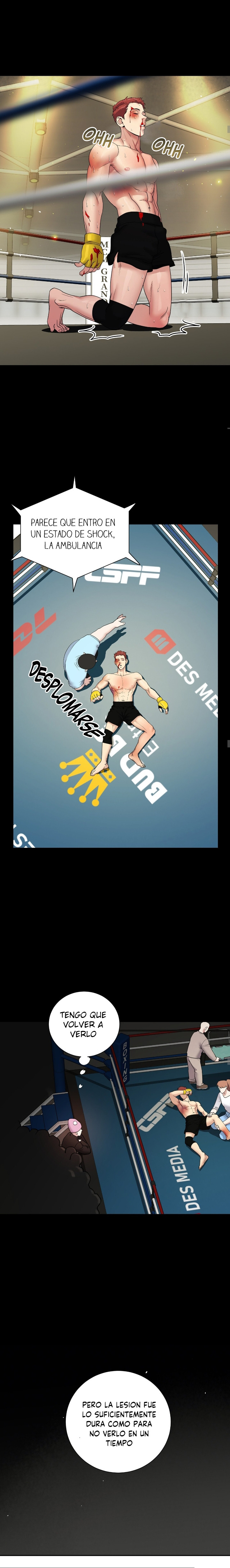 Club de lucha (omegaverse) Capitulo 2 página 8