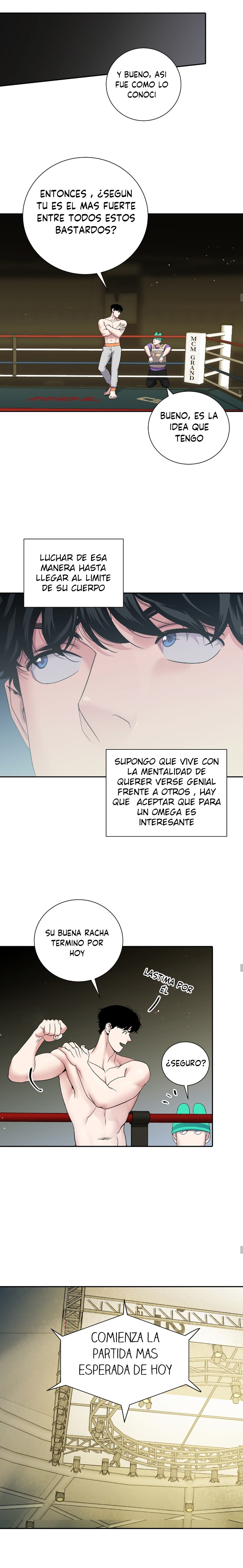 Club de lucha (omegaverse) Capitulo 2 página 9