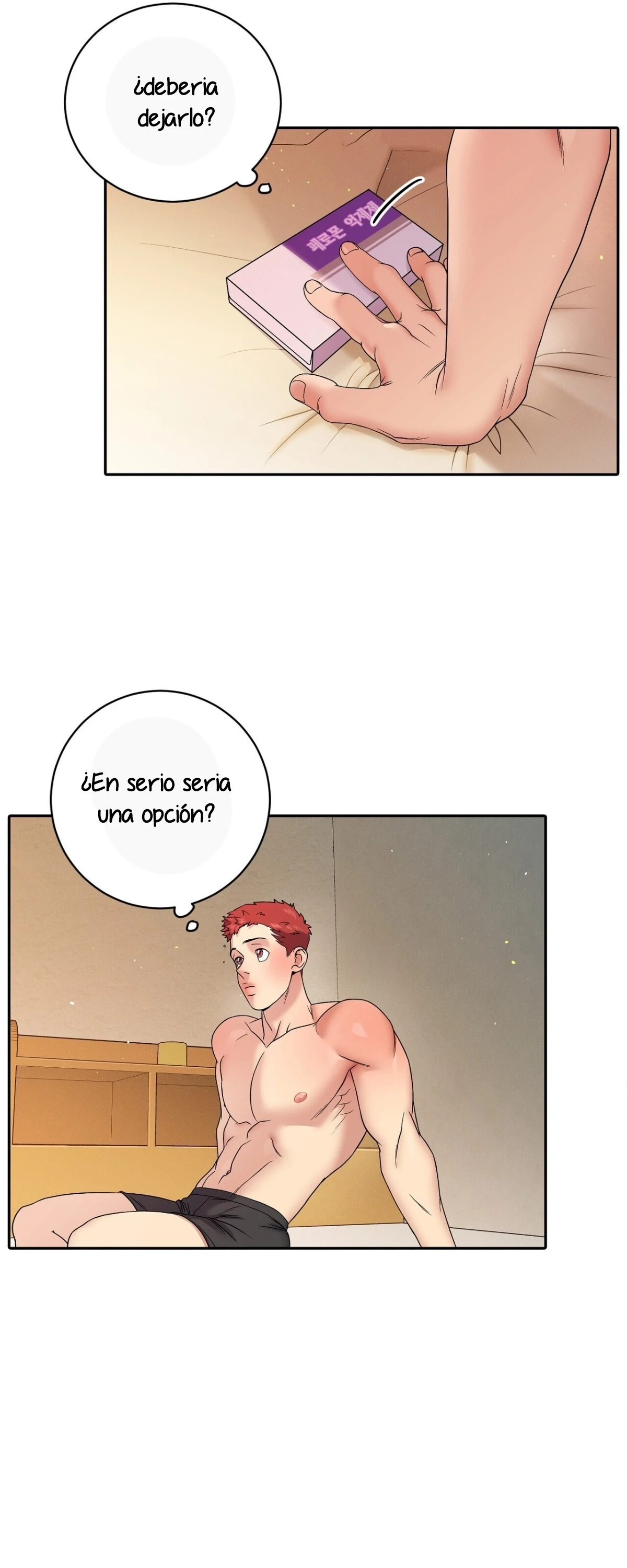 Club de lucha (omegaverse) Capitulo 20 página 42
