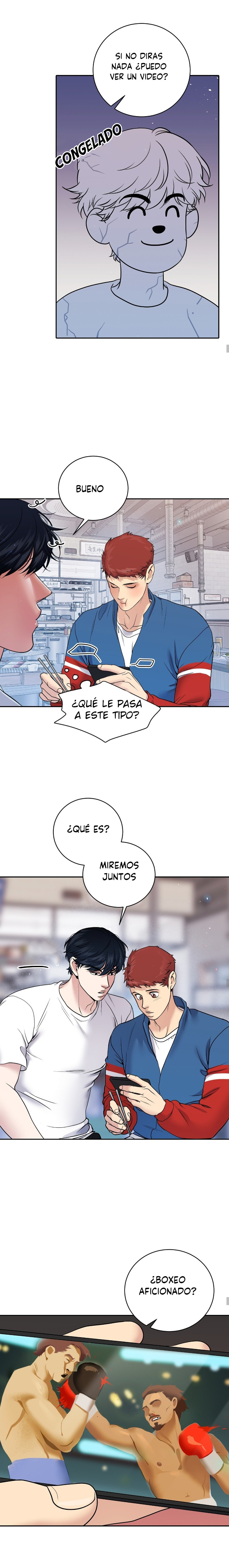 Club de lucha (omegaverse) Capitulo 3 página 11