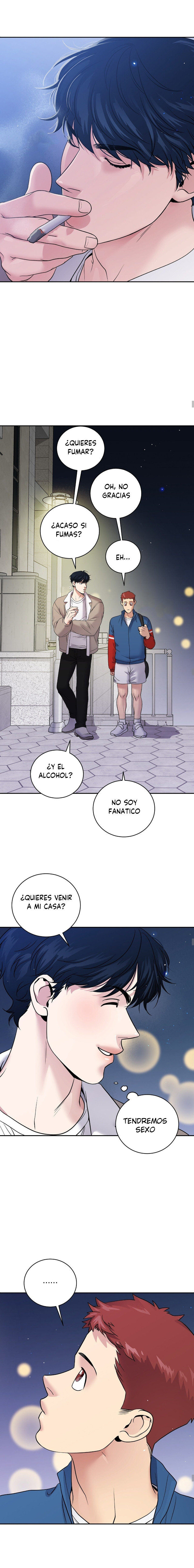 Club de lucha (omegaverse) Capitulo 3 página 14