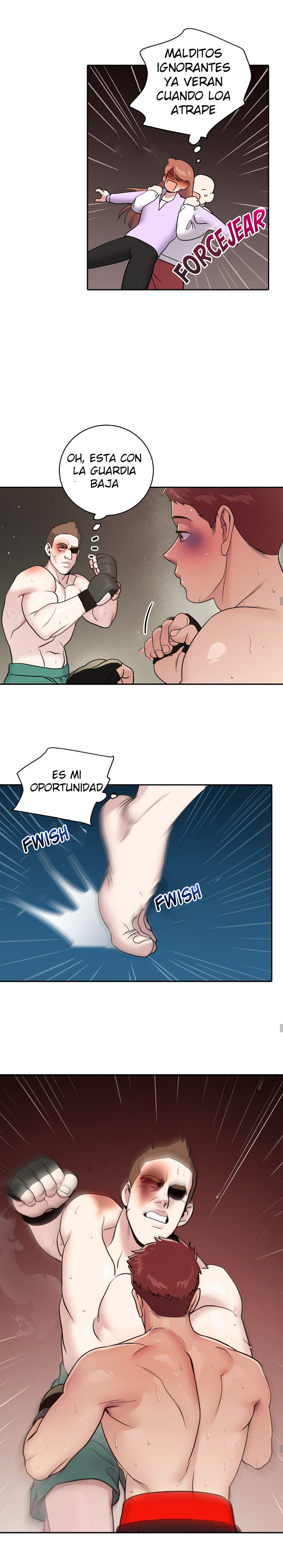 Club de lucha (omegaverse) Capitulo 4 página 15