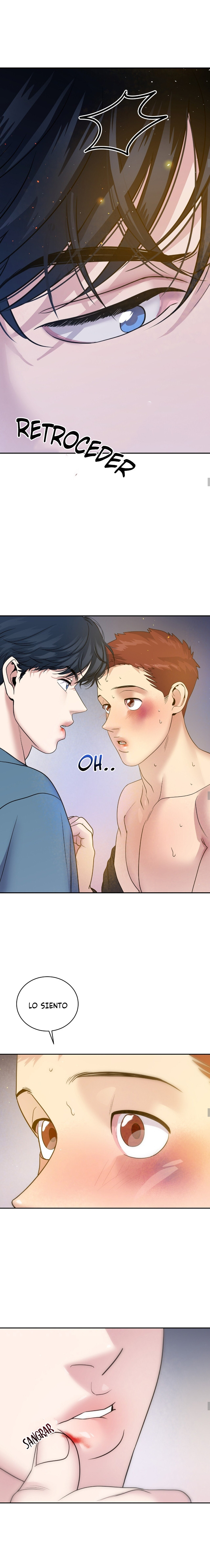 Club de lucha (omegaverse) Capitulo 5 página 8