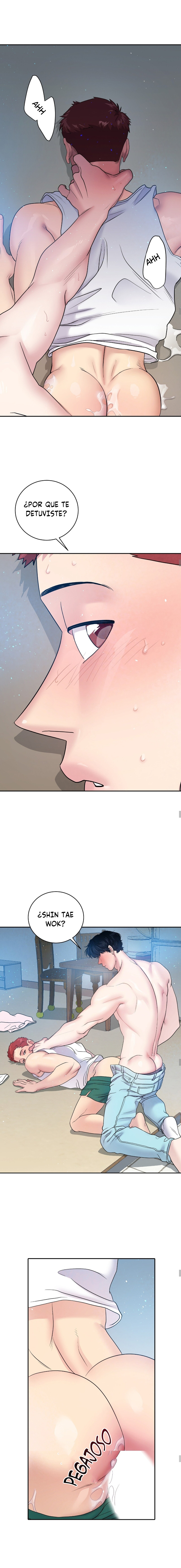 Club de lucha (omegaverse) Capitulo 7 página 10