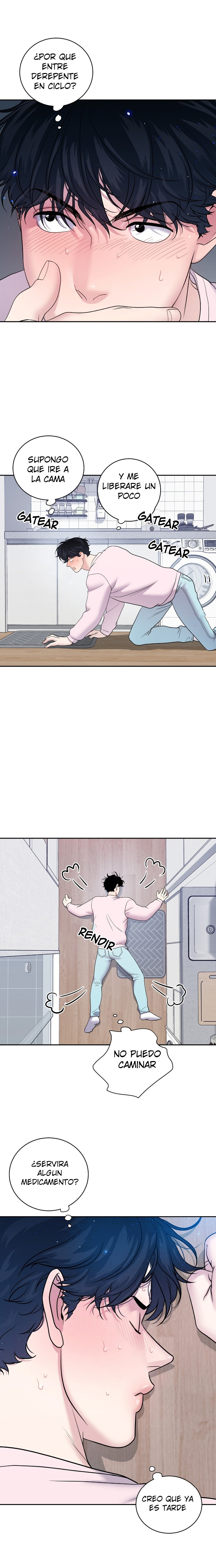 Club de lucha (omegaverse) Capitulo 7 página 4