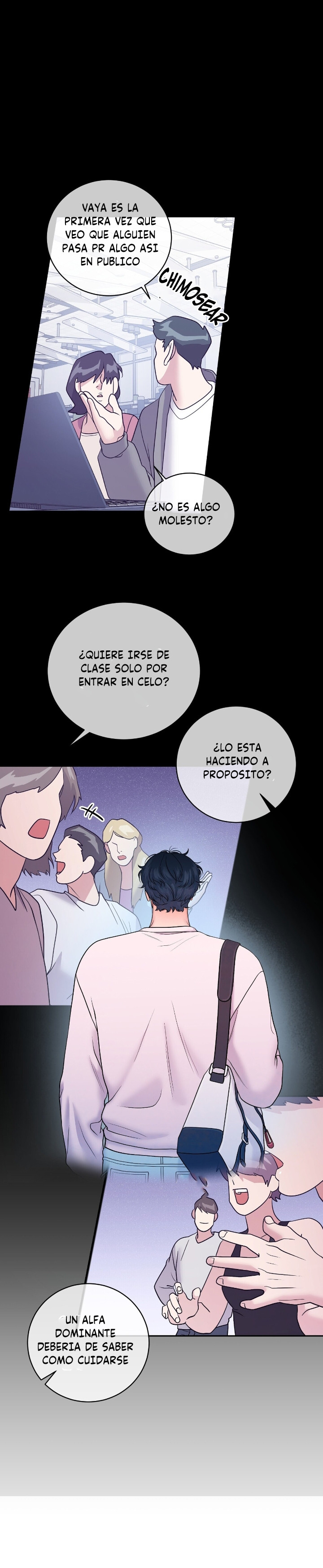 Club de lucha (omegaverse) Capitulo 7 página 6