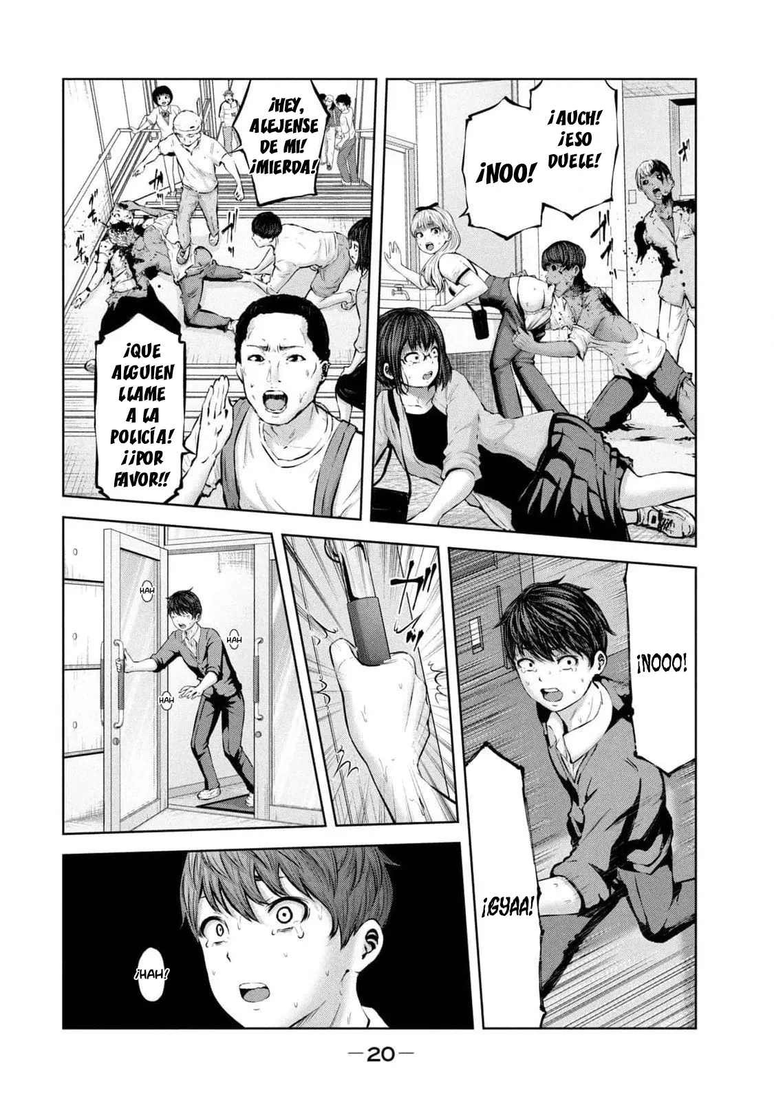 ZOMBIE SEKAI DE HAREM WO TSUKUROU Capitulo 1 página 22