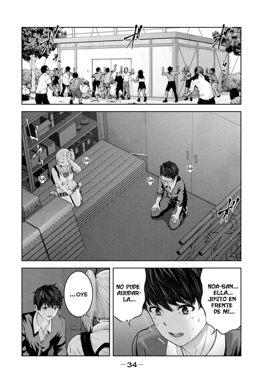 ZOMBIE SEKAI DE HAREM WO TSUKUROU Capitulo 1 página 36