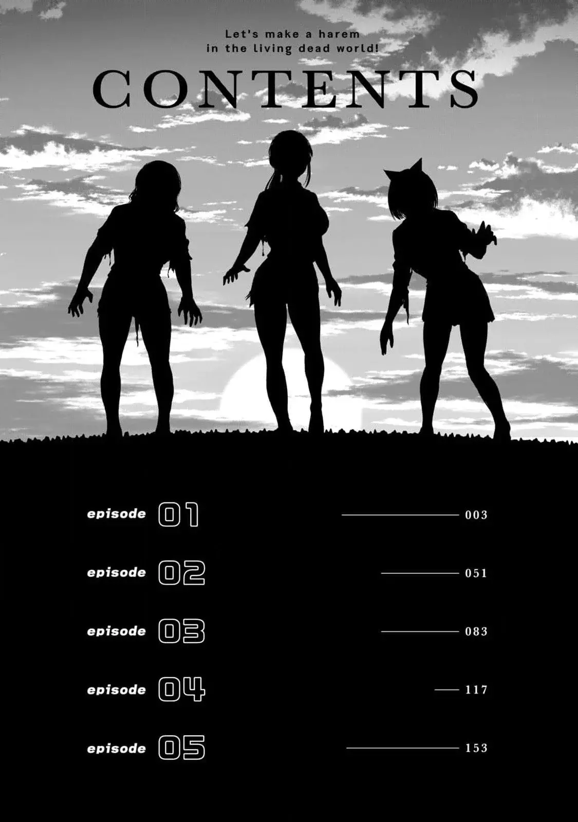 ZOMBIE SEKAI DE HAREM WO TSUKUROU Capitulo 1 página 4