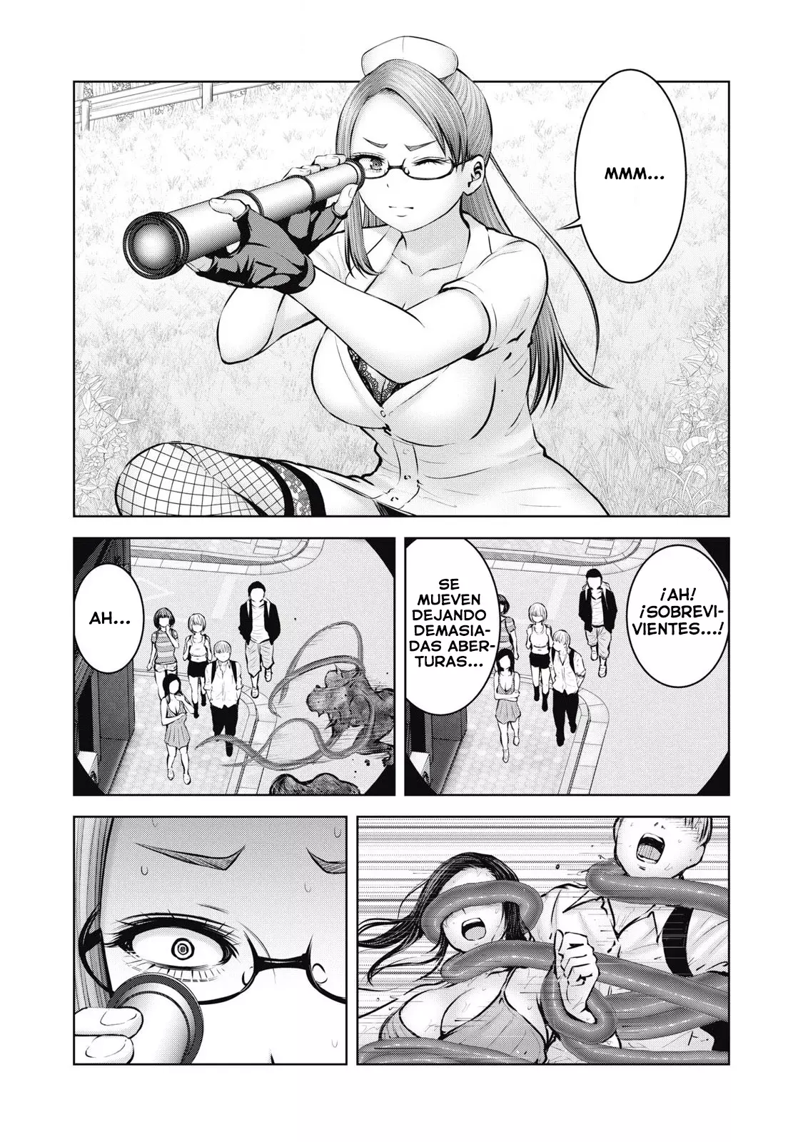 ZOMBIE SEKAI DE HAREM WO TSUKUROU Capitulo 10 página 36