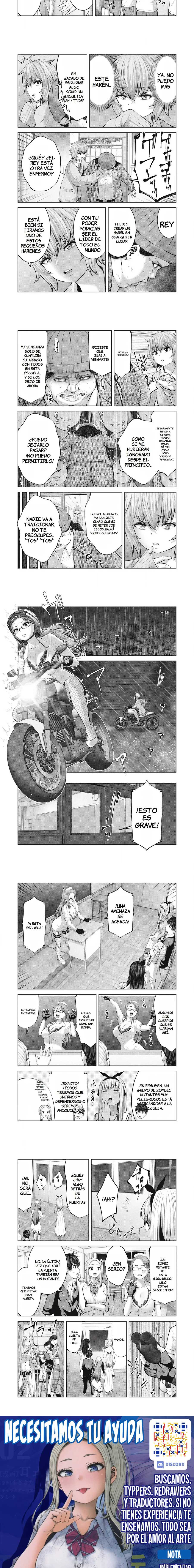 ZOMBIE SEKAI DE HAREM WO TSUKUROU Capitulo 11.1 página 3