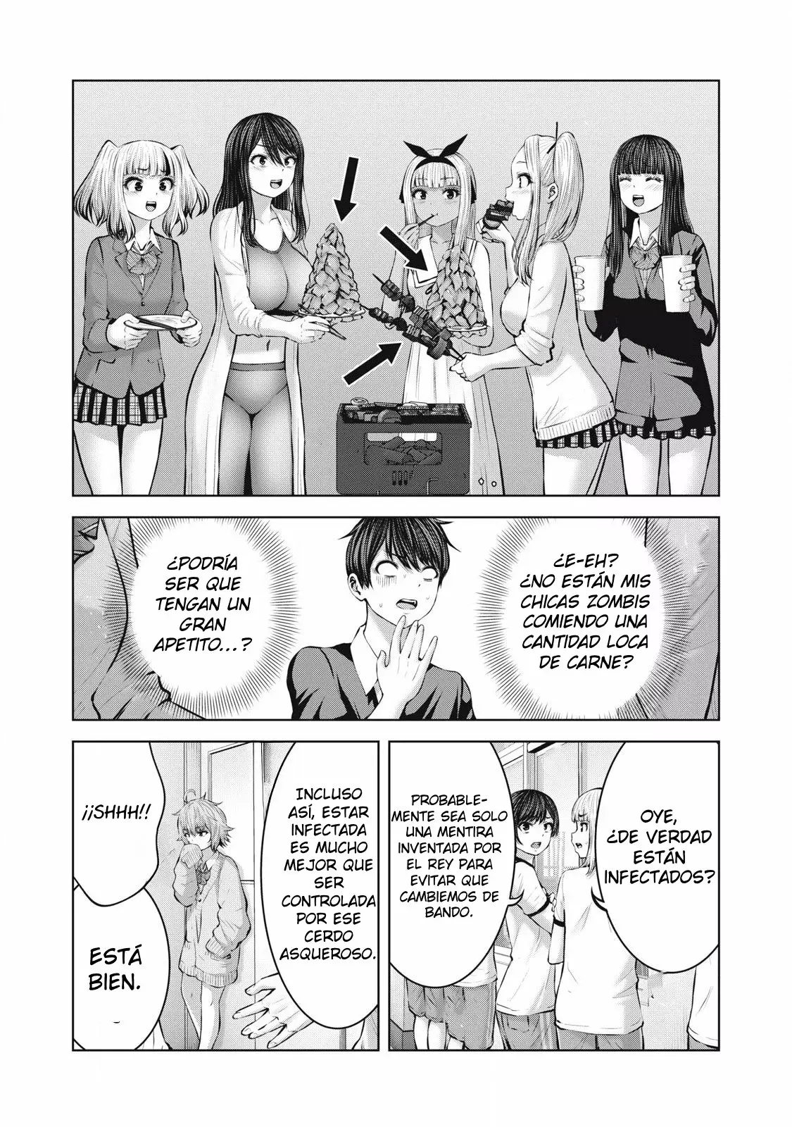 ZOMBIE SEKAI DE HAREM WO TSUKUROU Capitulo 11 página 11
