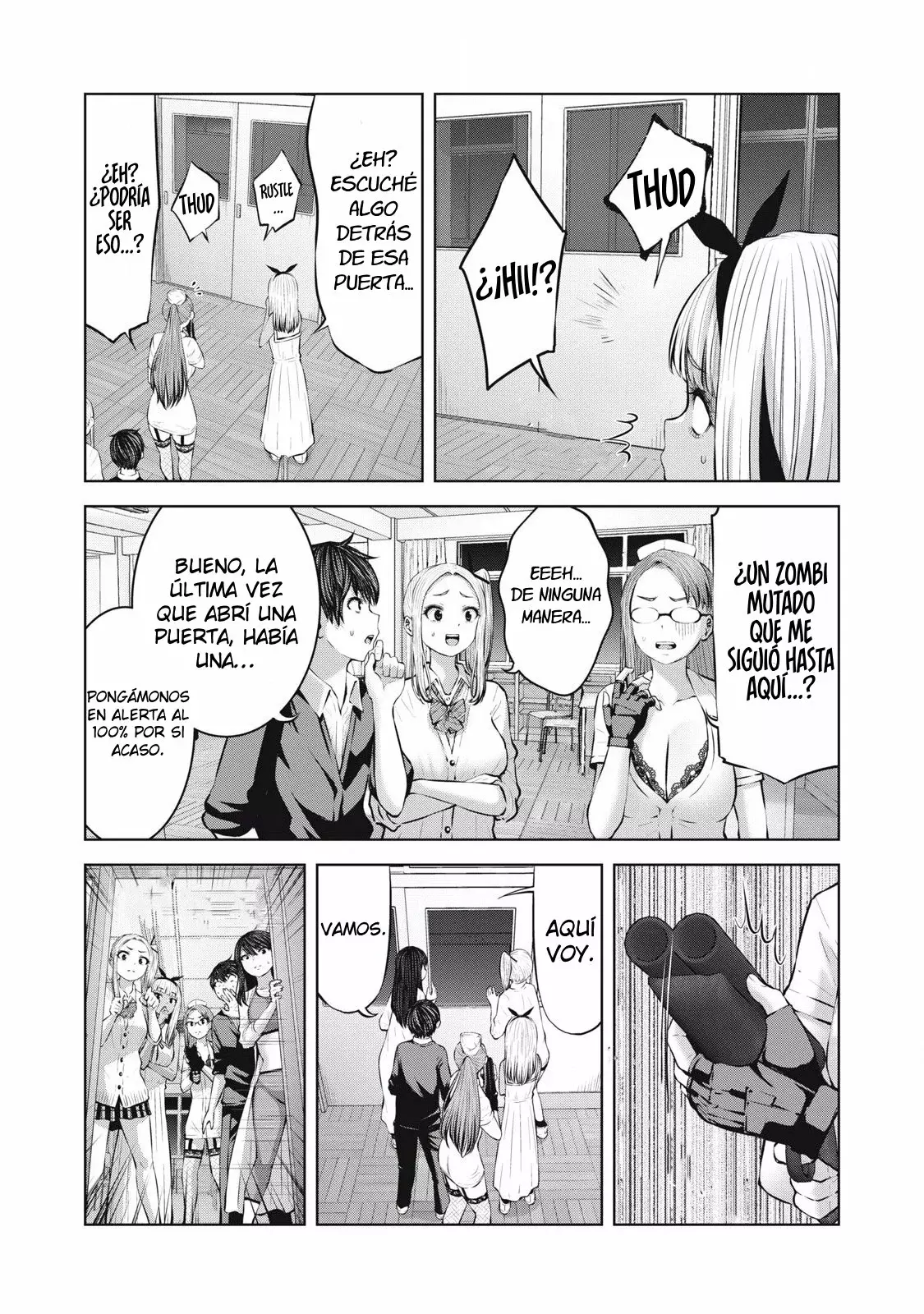 ZOMBIE SEKAI DE HAREM WO TSUKUROU Capitulo 11 página 16