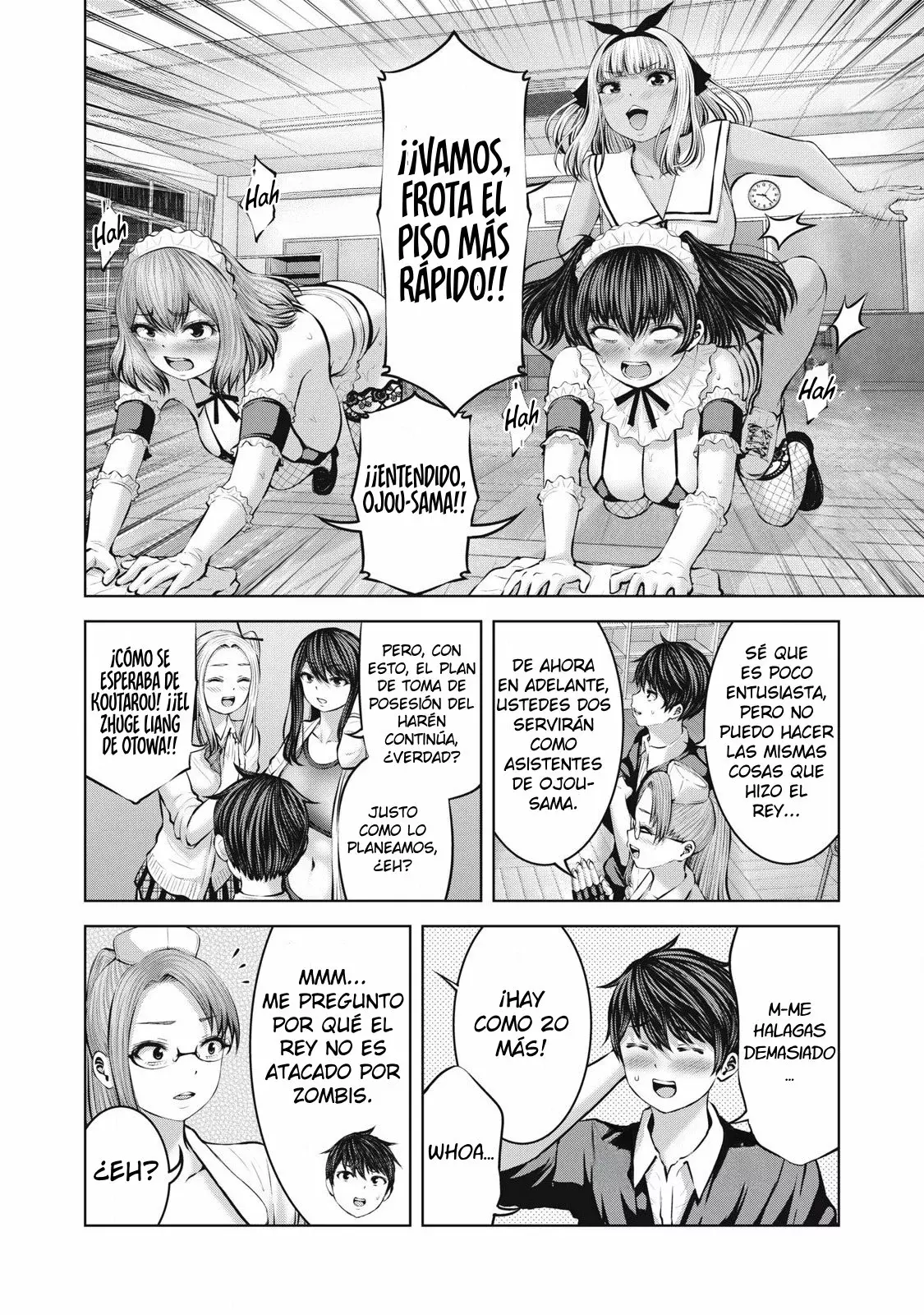 ZOMBIE SEKAI DE HAREM WO TSUKUROU Capitulo 11 página 21