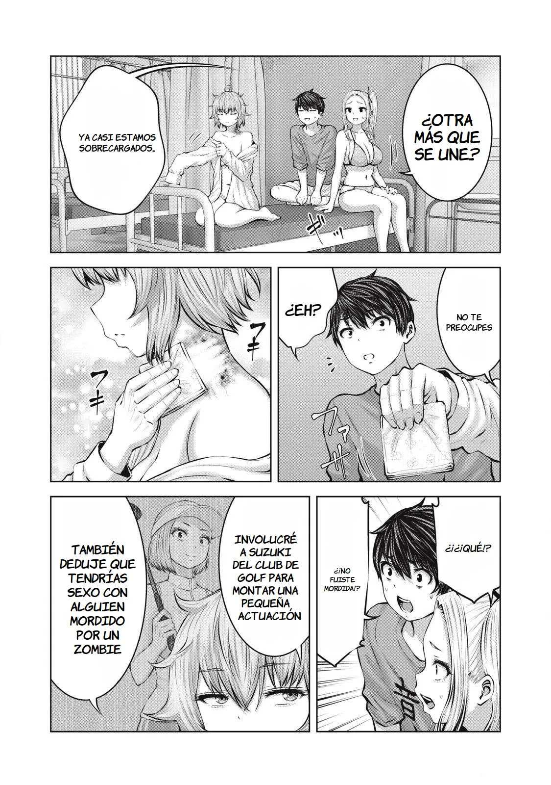 ZOMBIE SEKAI DE HAREM WO TSUKUROU Capitulo 12.2 página 17