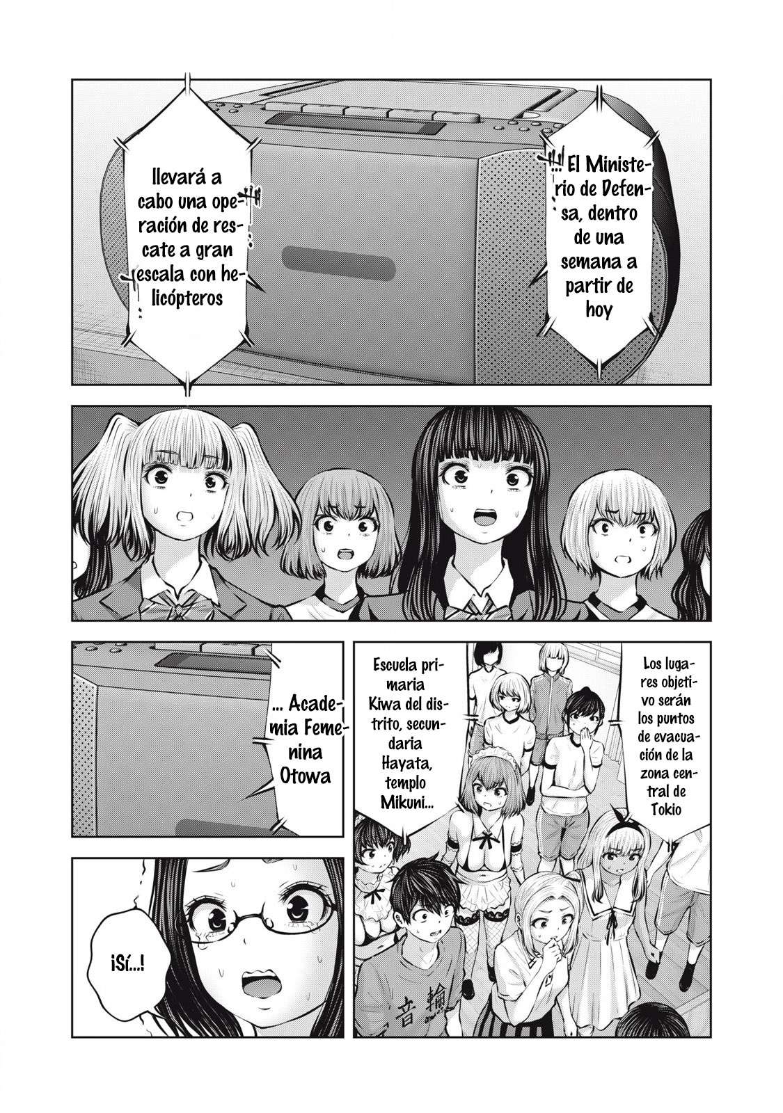 ZOMBIE SEKAI DE HAREM WO TSUKUROU Capitulo 13.1 página 10