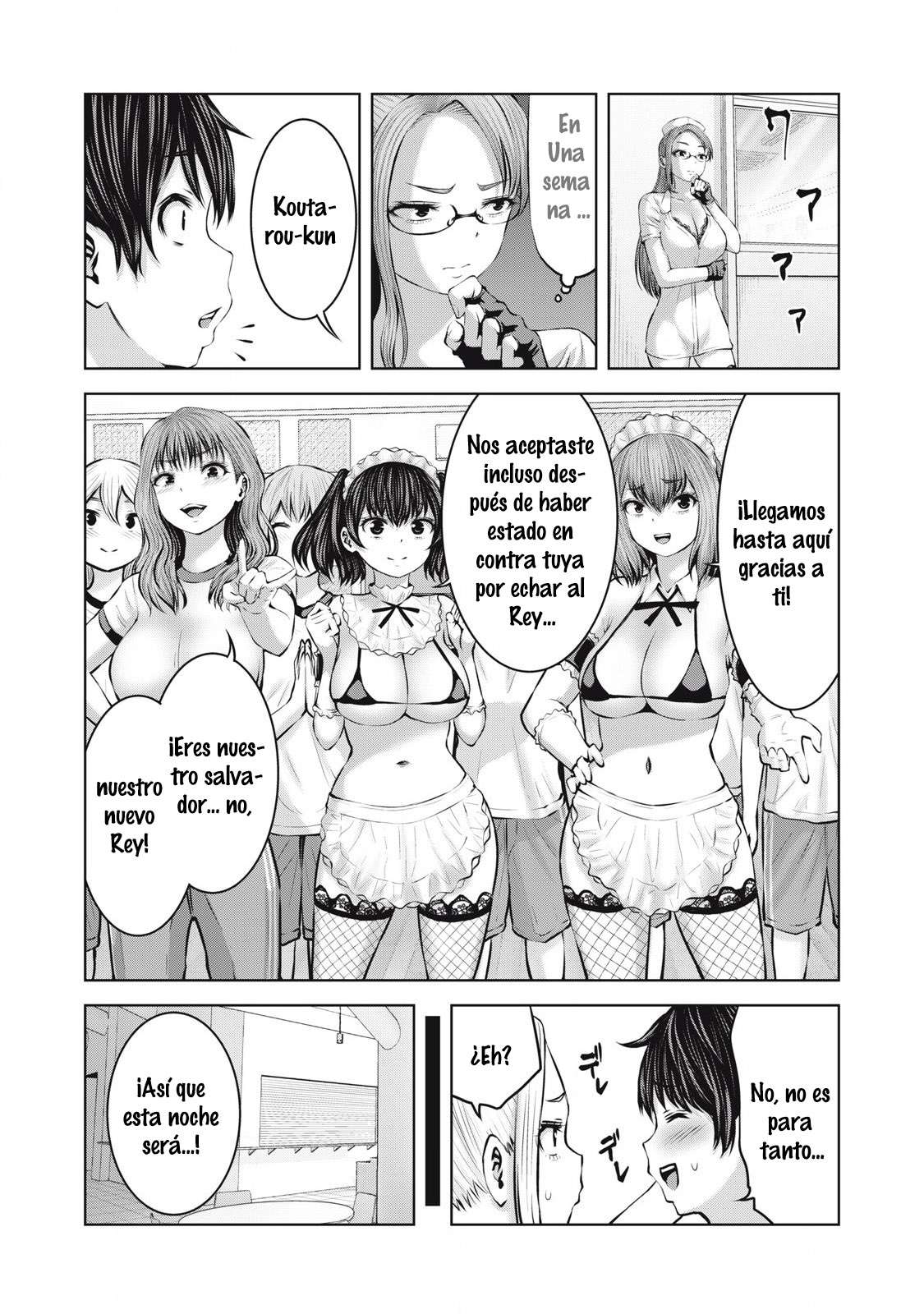 ZOMBIE SEKAI DE HAREM WO TSUKUROU Capitulo 13.1 página 12