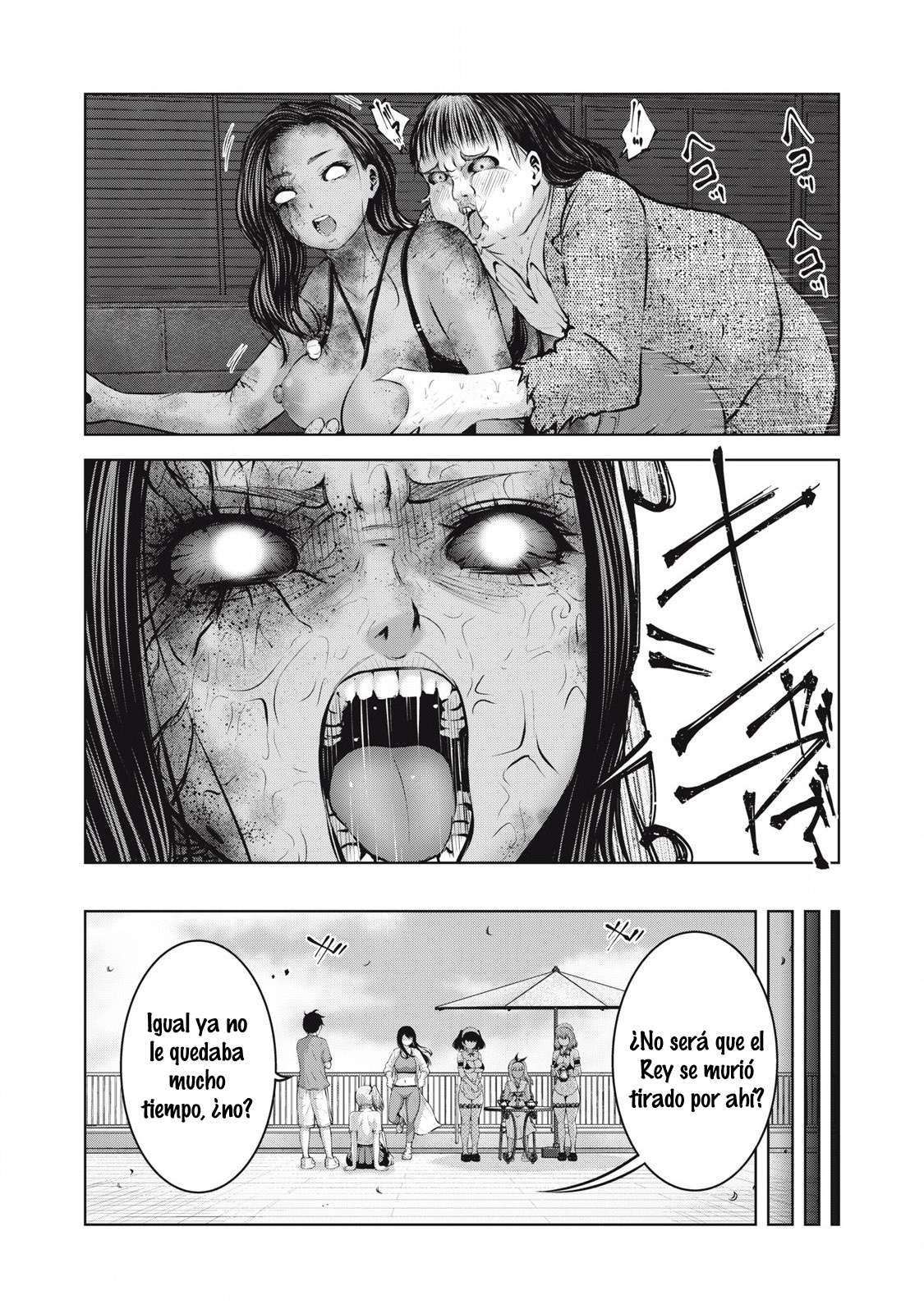 ZOMBIE SEKAI DE HAREM WO TSUKUROU Capitulo 13.1 página 5