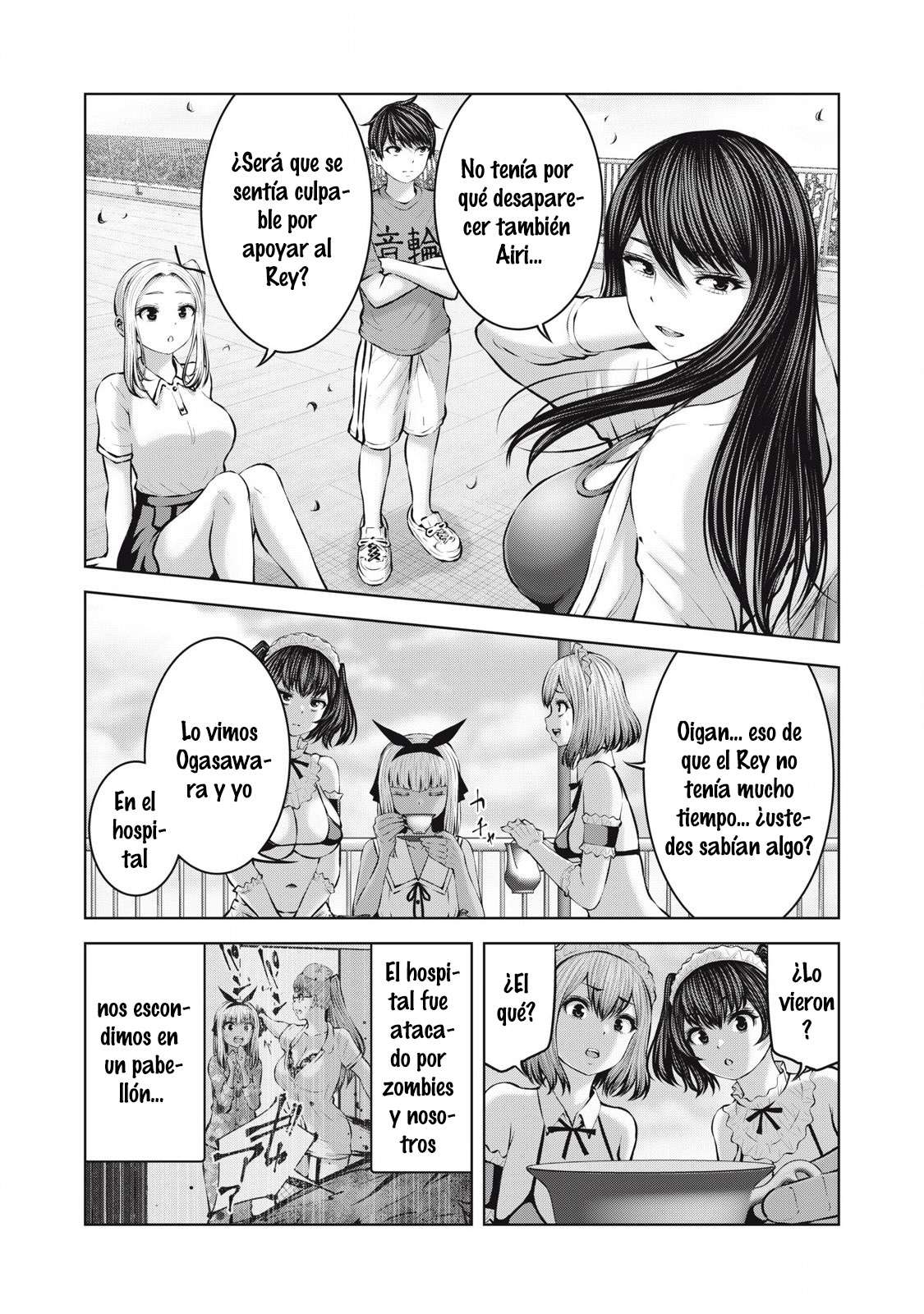 ZOMBIE SEKAI DE HAREM WO TSUKUROU Capitulo 13.1 página 6