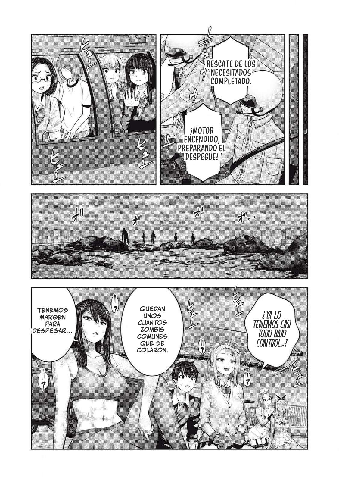 ZOMBIE SEKAI DE HAREM WO TSUKUROU Capitulo 13.2 página 18
