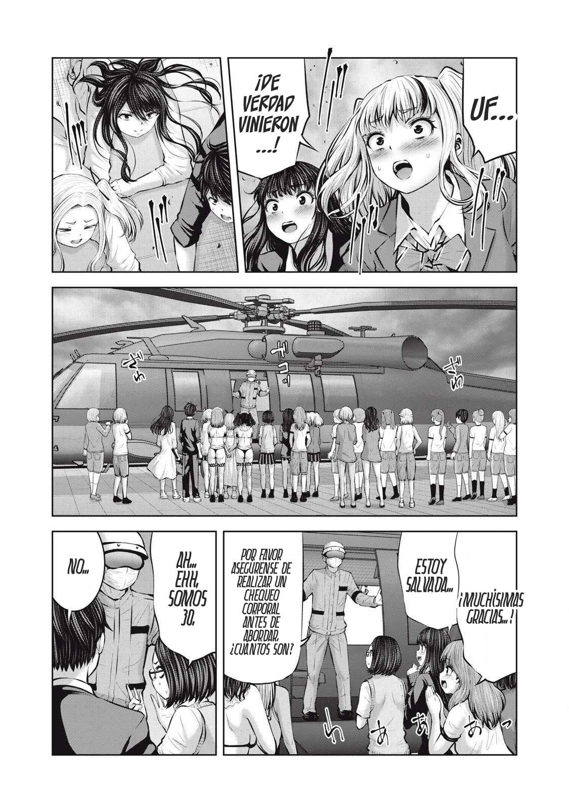 ZOMBIE SEKAI DE HAREM WO TSUKUROU Capitulo 13.2 página 3