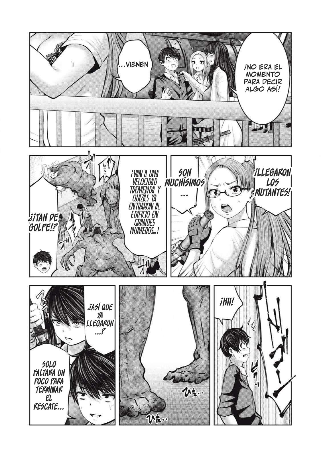 ZOMBIE SEKAI DE HAREM WO TSUKUROU Capitulo 13.2 página 7