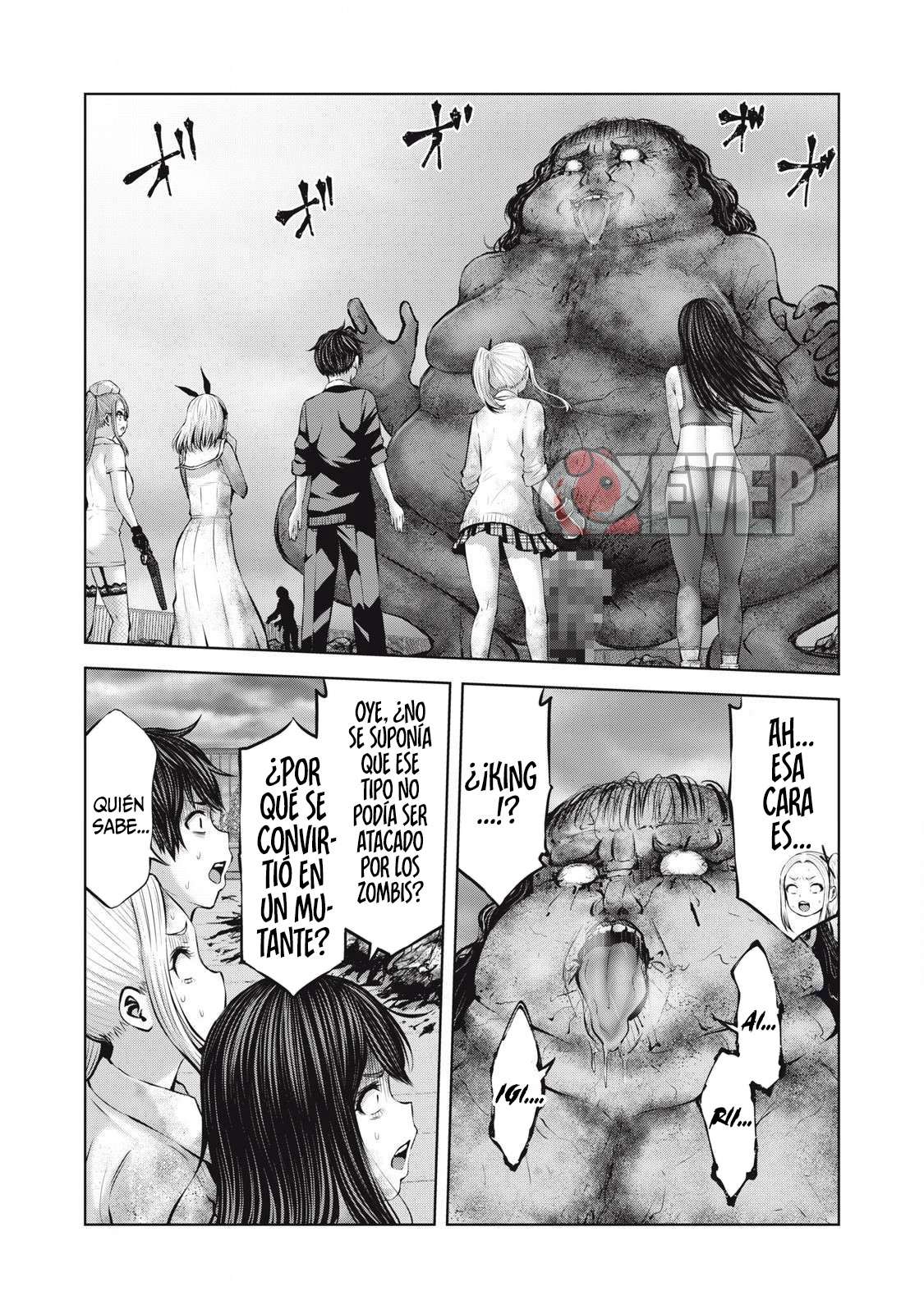 ZOMBIE SEKAI DE HAREM WO TSUKUROU Capitulo 14.1 página 4