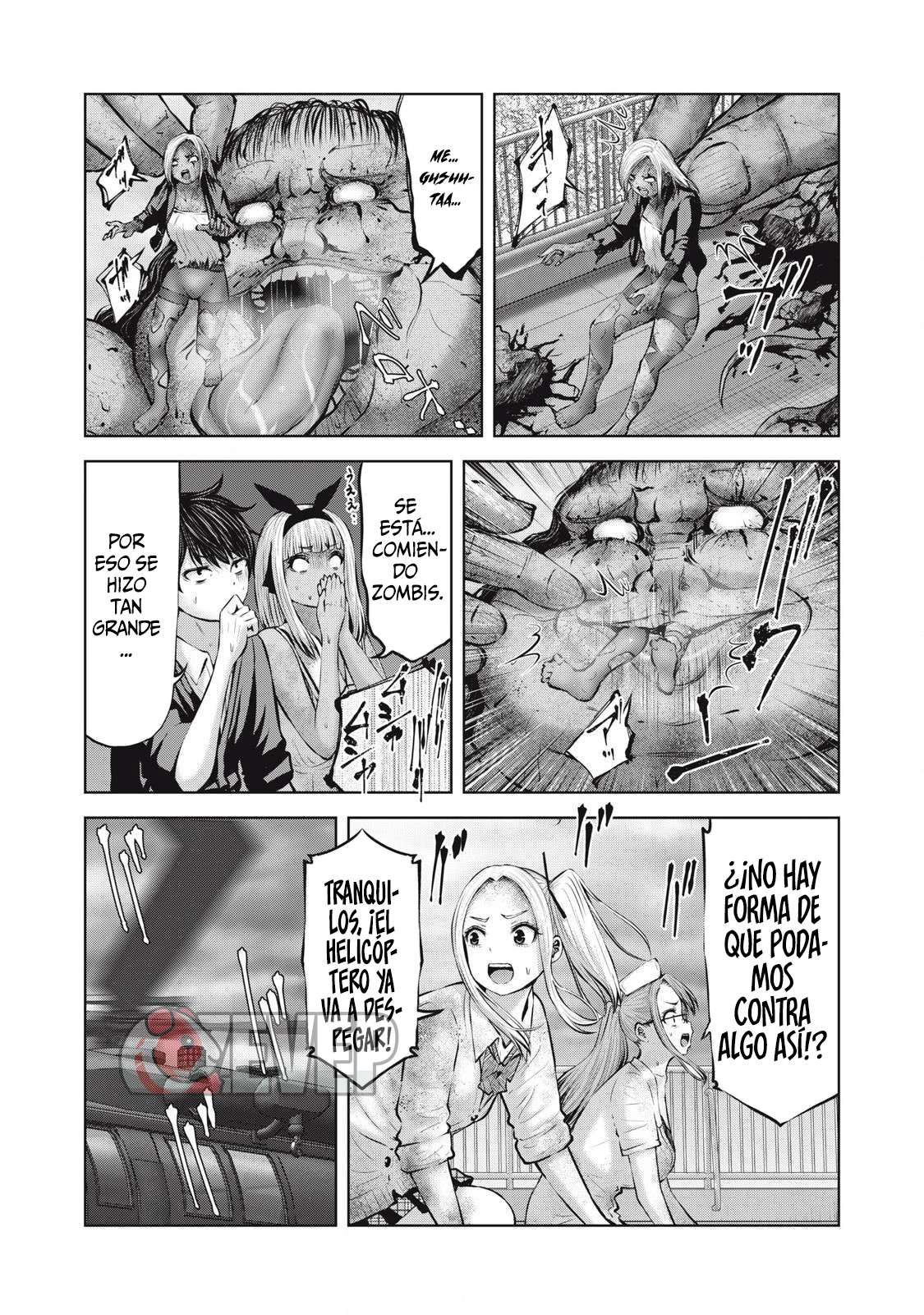 ZOMBIE SEKAI DE HAREM WO TSUKUROU Capitulo 14.1 página 5
