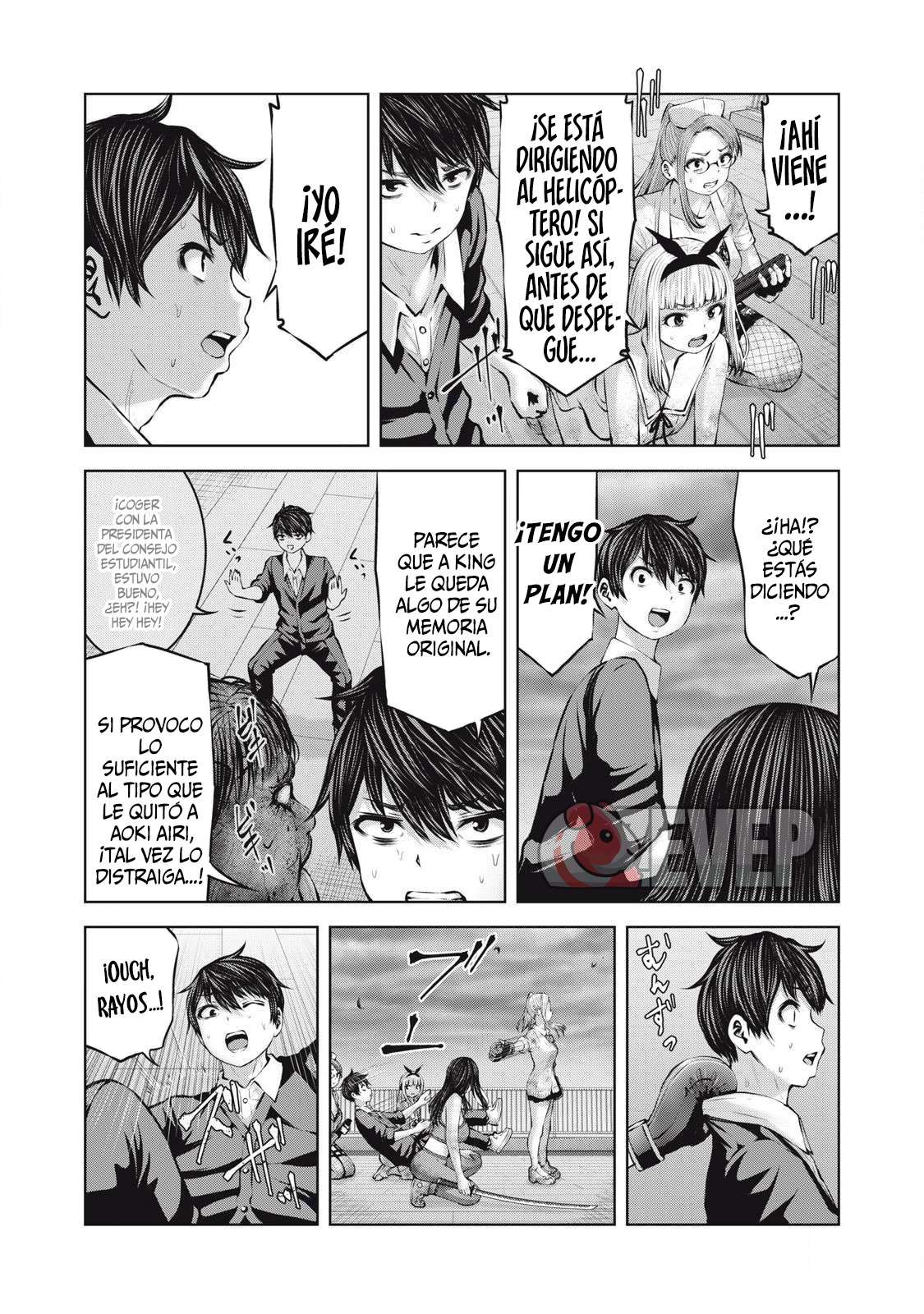 ZOMBIE SEKAI DE HAREM WO TSUKUROU Capitulo 14.1 página 7