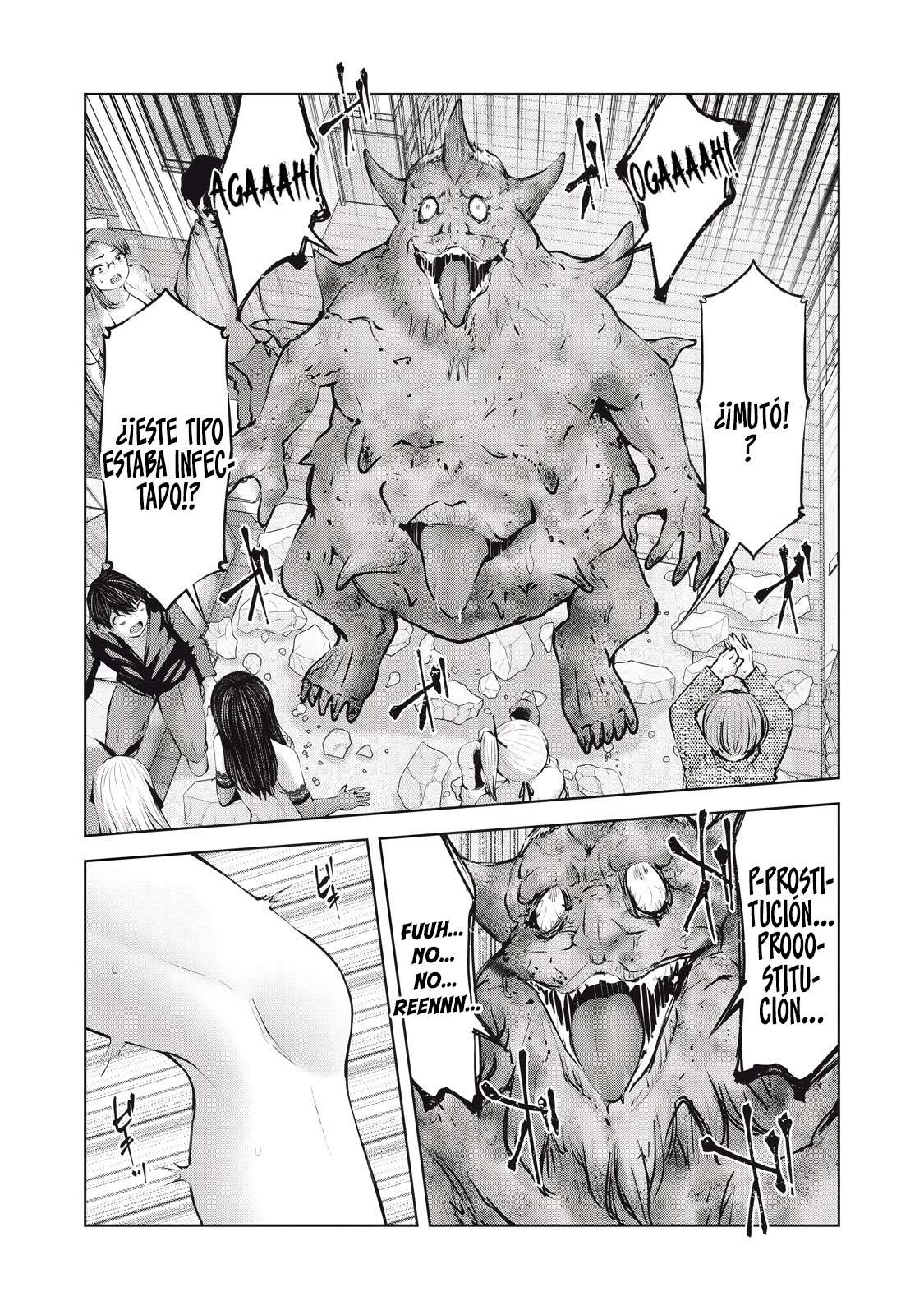 ZOMBIE SEKAI DE HAREM WO TSUKUROU Capitulo 15.1 página 17