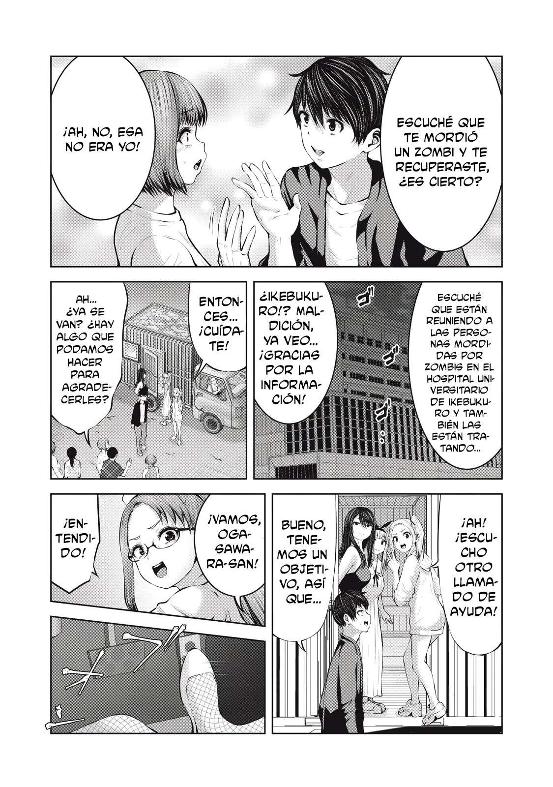 ZOMBIE SEKAI DE HAREM WO TSUKUROU Capitulo 15.1 página 20
