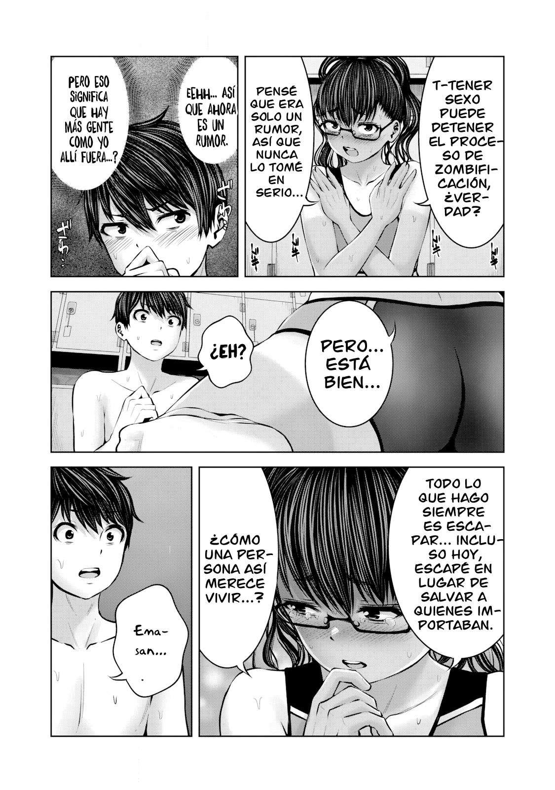 ZOMBIE SEKAI DE HAREM WO TSUKUROU Capitulo 15.2 página 8