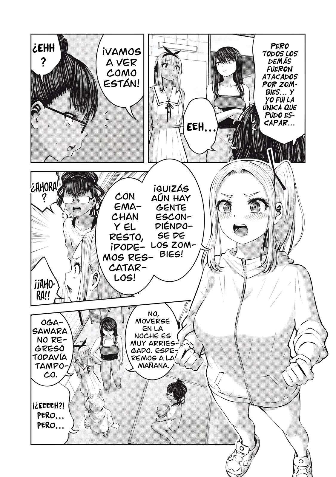 ZOMBIE SEKAI DE HAREM WO TSUKUROU Capitulo 16.1 página 10