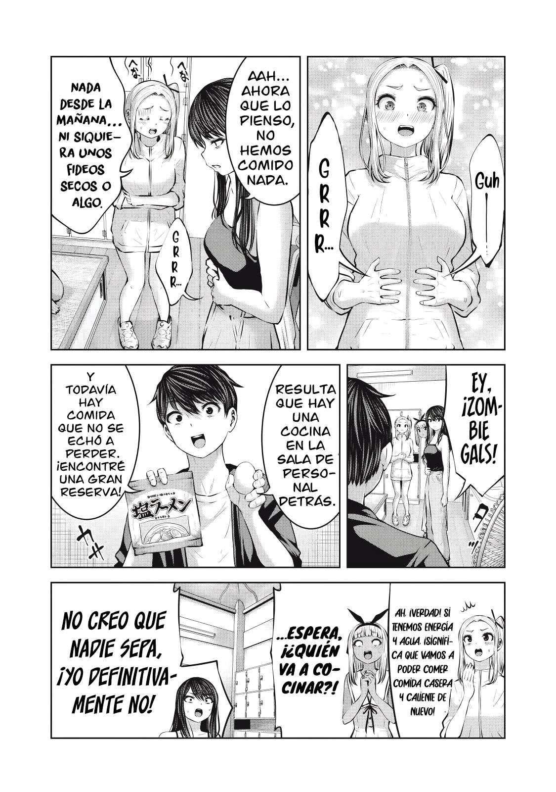 ZOMBIE SEKAI DE HAREM WO TSUKUROU Capitulo 16.1 página 11