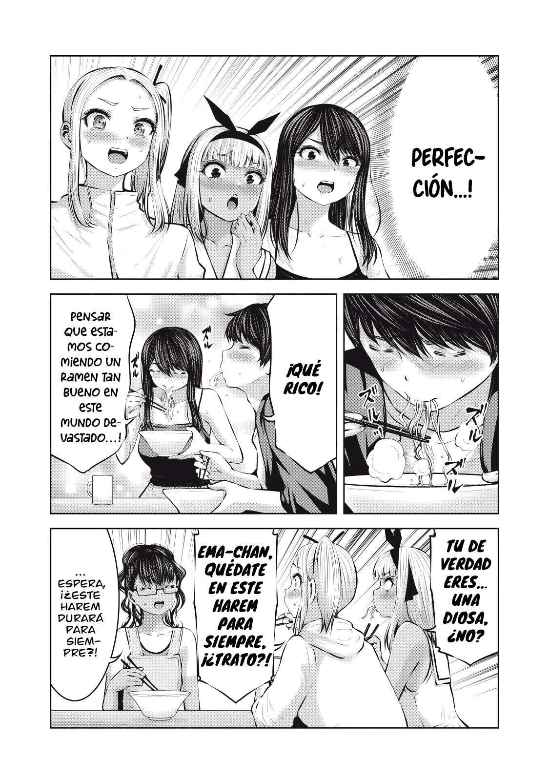 ZOMBIE SEKAI DE HAREM WO TSUKUROU Capitulo 16.1 página 14