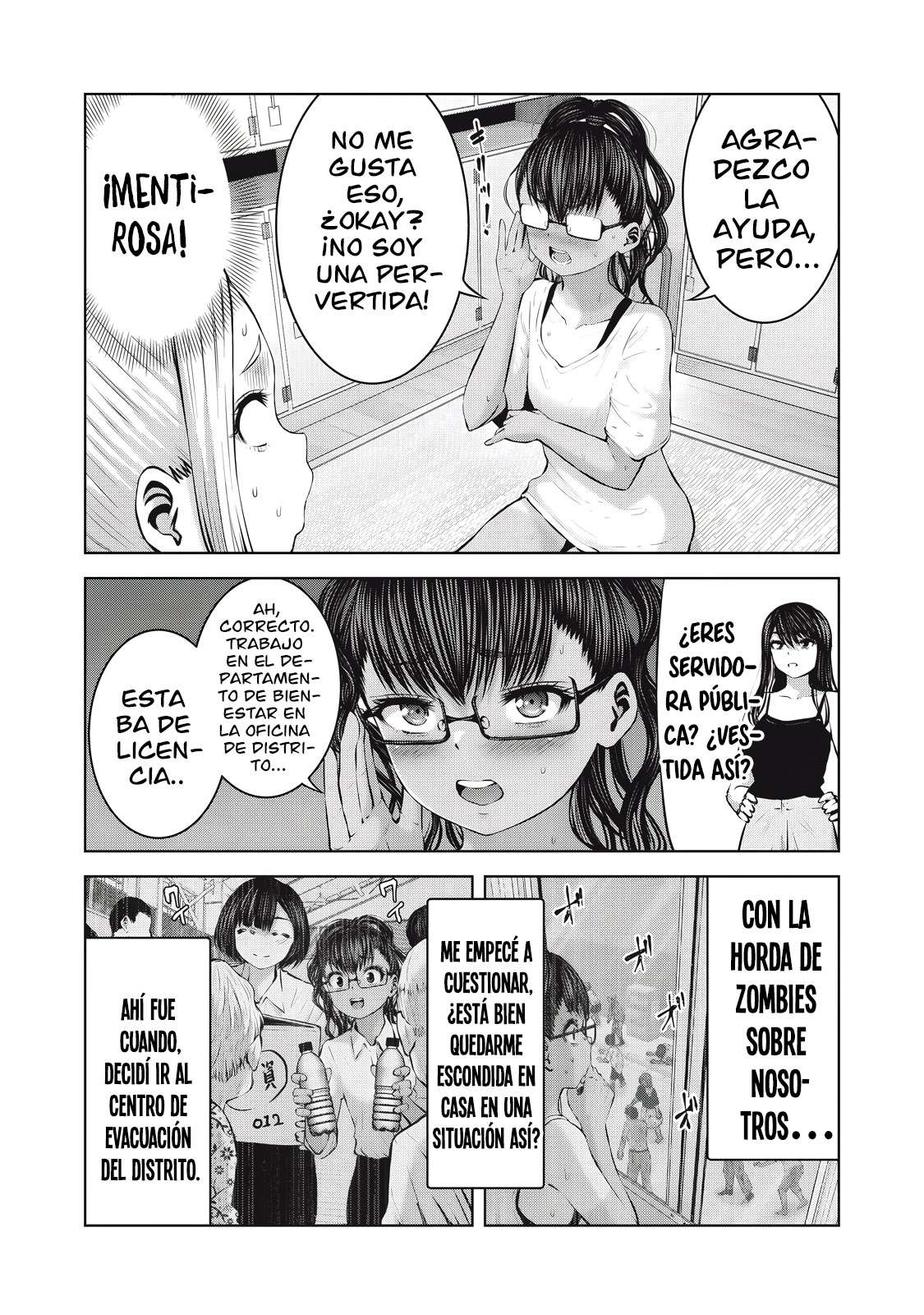 ZOMBIE SEKAI DE HAREM WO TSUKUROU Capitulo 16.1 página 9
