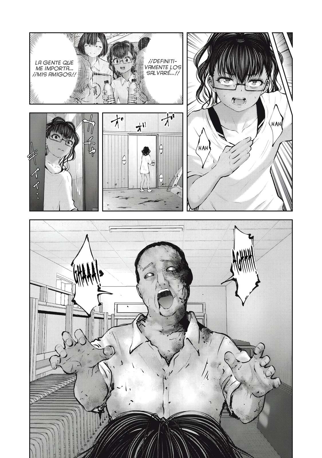 ZOMBIE SEKAI DE HAREM WO TSUKUROU Capitulo 16.2 página 16