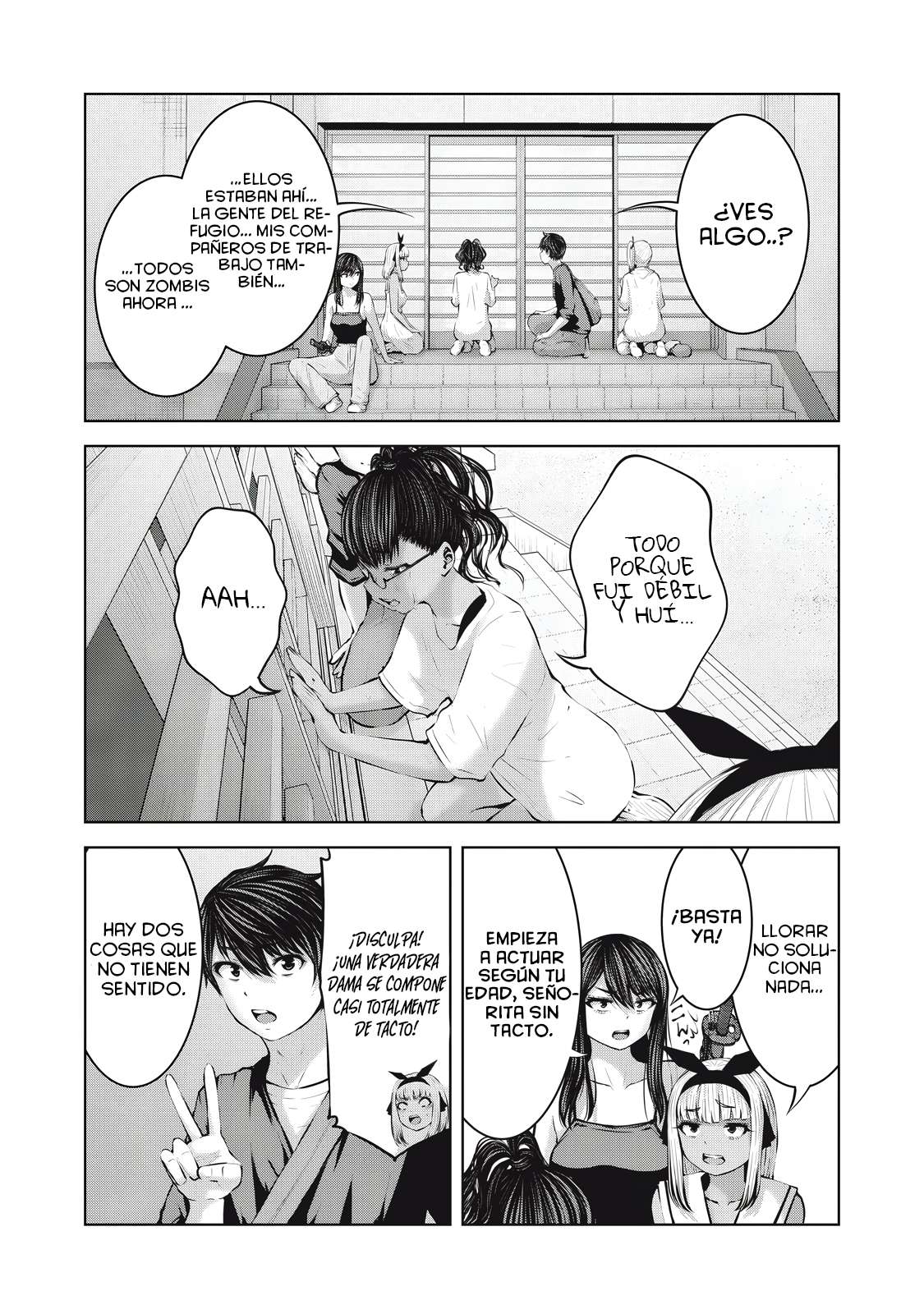 ZOMBIE SEKAI DE HAREM WO TSUKUROU Capitulo 16.2 página 5