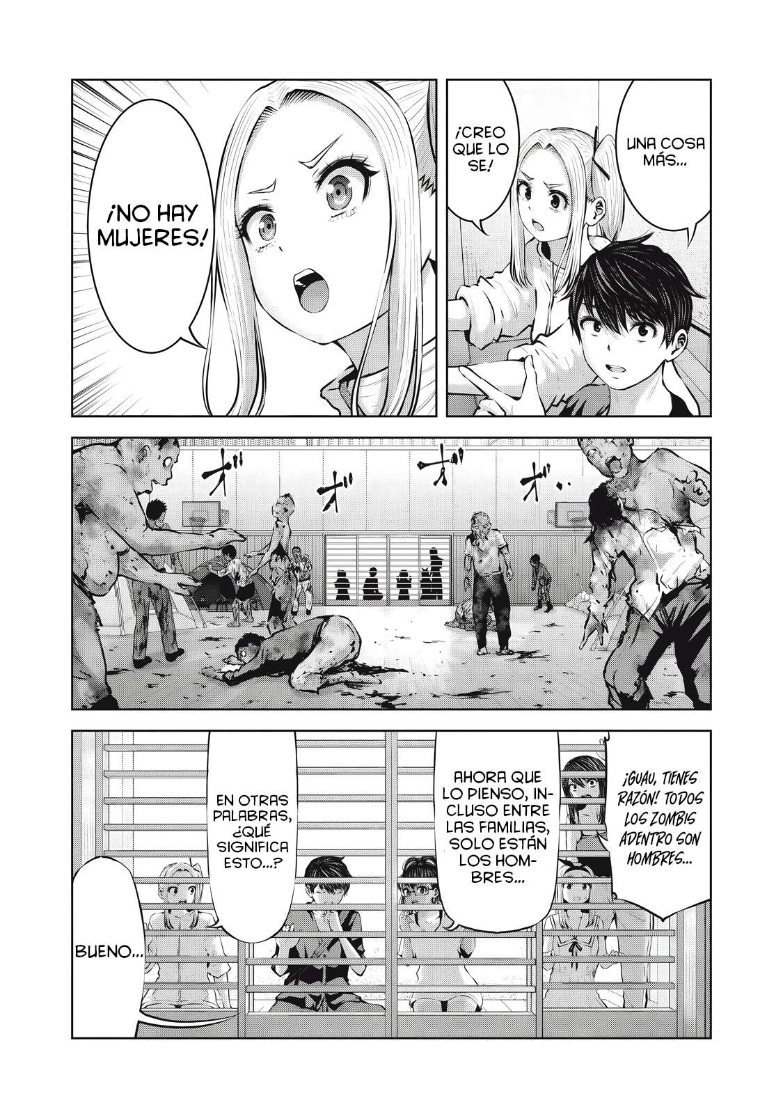 ZOMBIE SEKAI DE HAREM WO TSUKUROU Capitulo 16.2 página 7