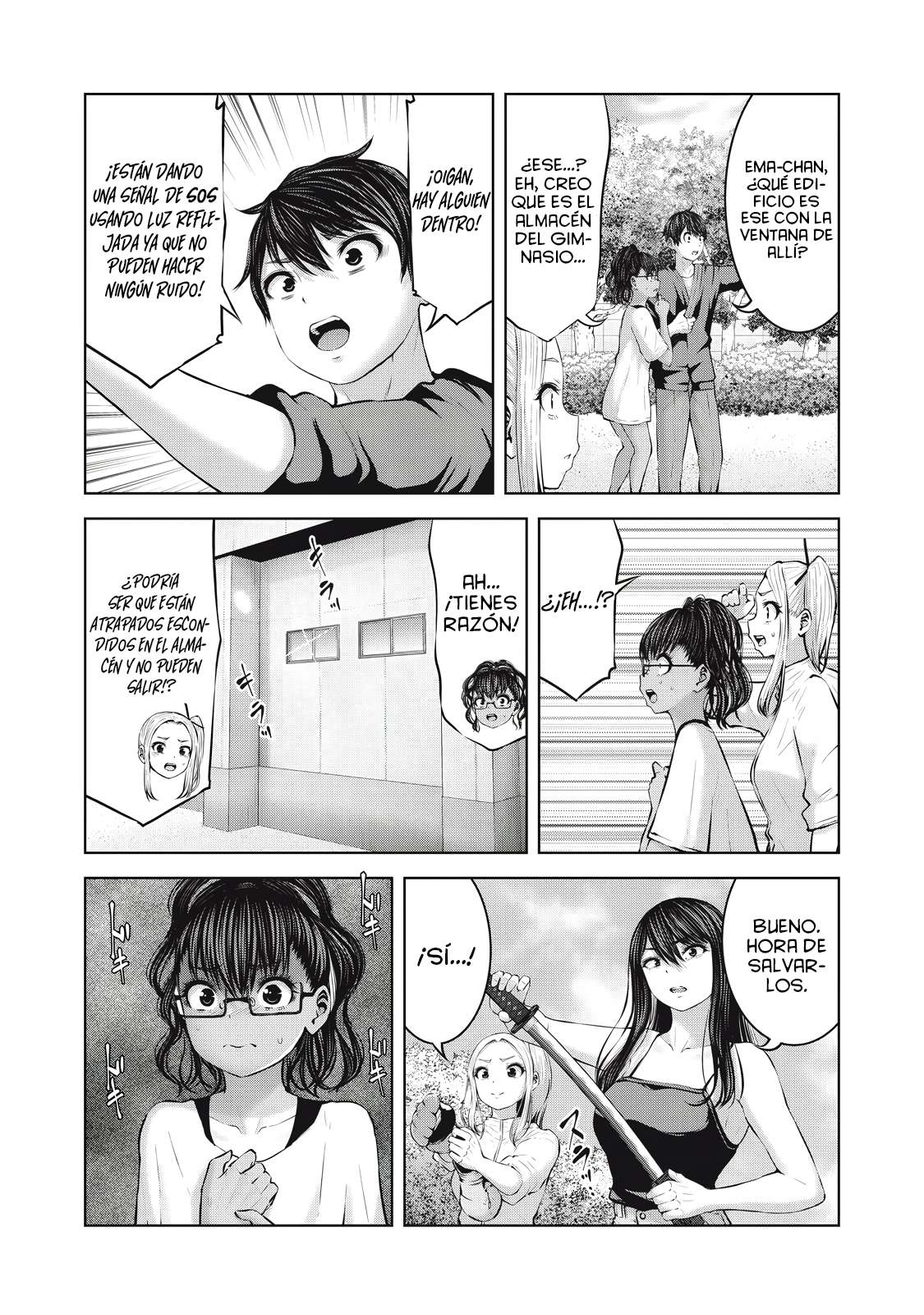 ZOMBIE SEKAI DE HAREM WO TSUKUROU Capitulo 16.2 página 9