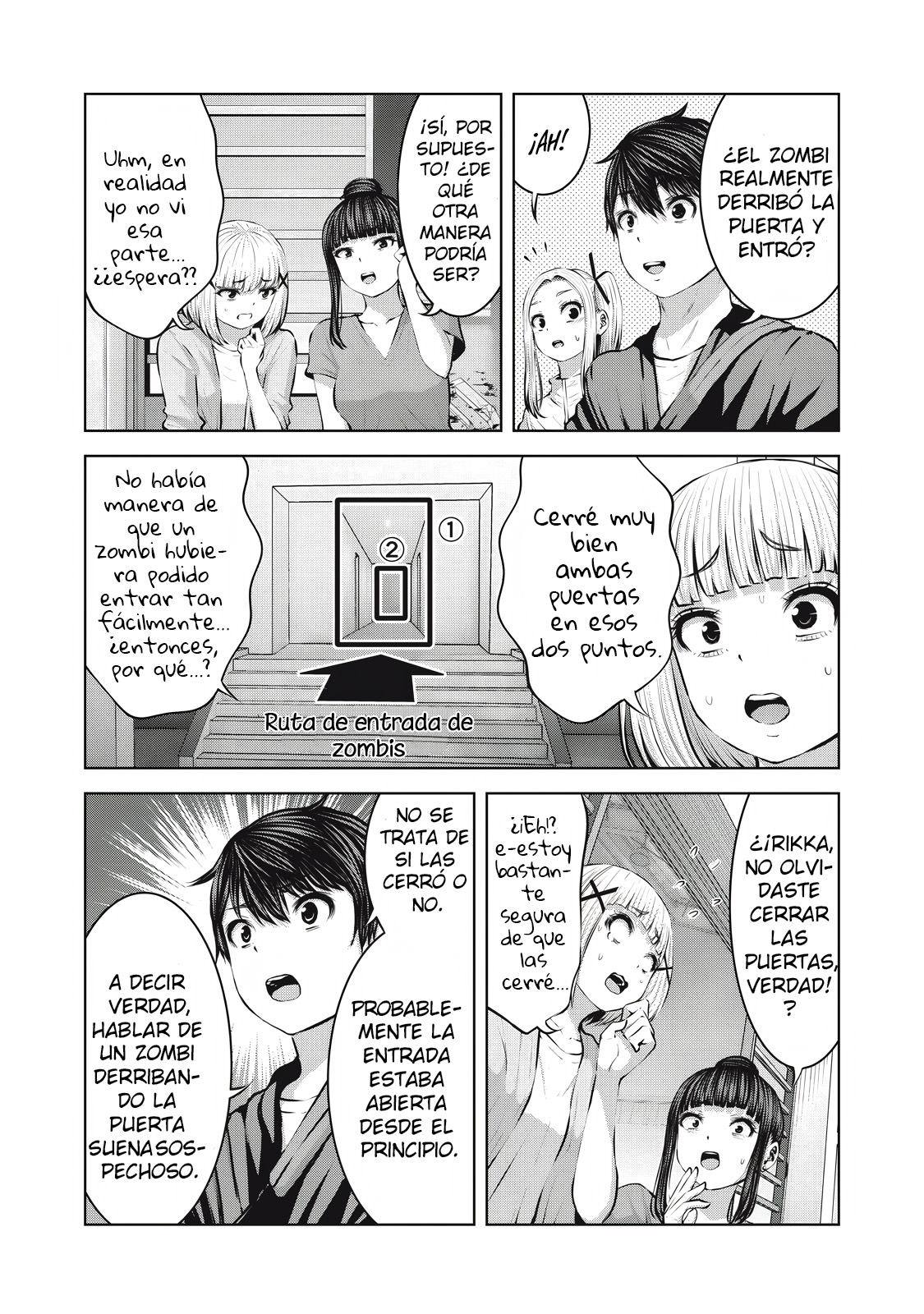 ZOMBIE SEKAI DE HAREM WO TSUKUROU Capitulo 17.2 página 14
