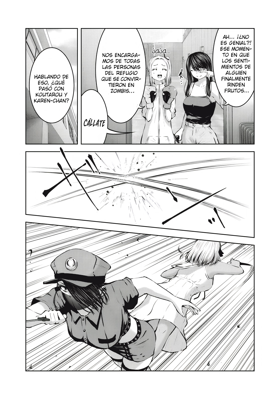 ZOMBIE SEKAI DE HAREM WO TSUKUROU Capitulo 17.2 página 2