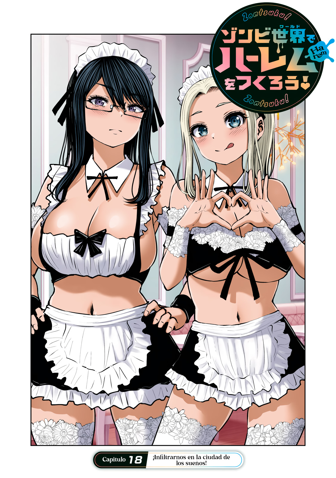 ZOMBIE SEKAI DE HAREM WO TSUKUROU Capitulo 18.1 página 2